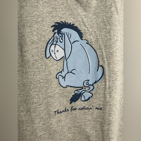 Vintage Disney Eeyore Shirt and Shorts Set, Fits Like women’s large/XL - Picture 3 of 10